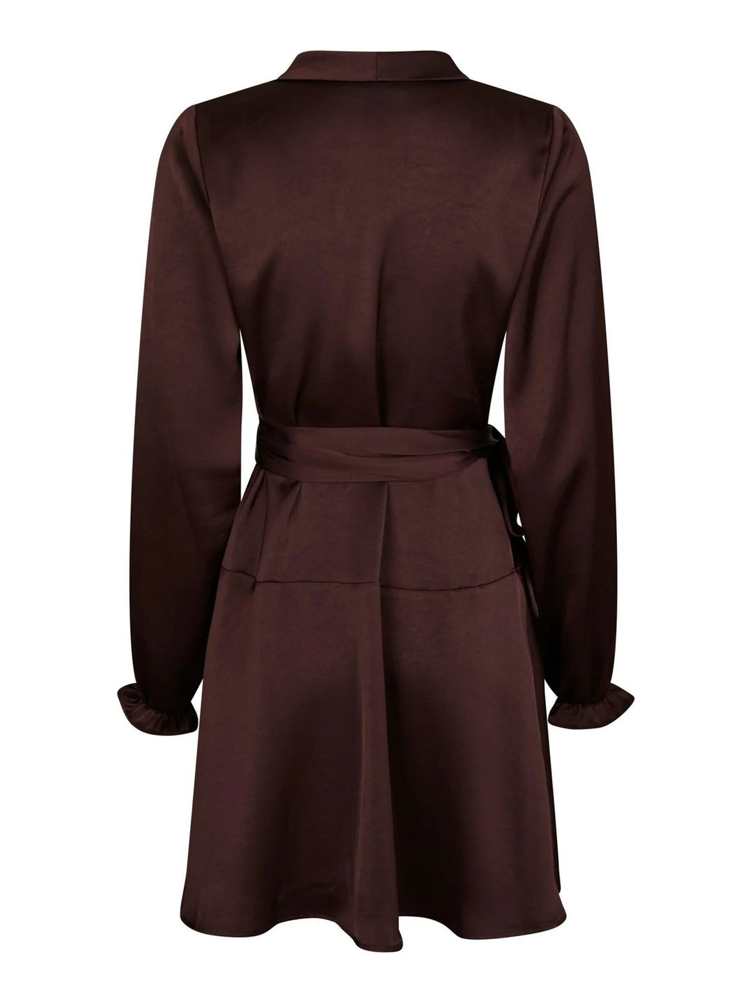 NEO NOIR Colbie Heavy Sateen Dress Burgundy