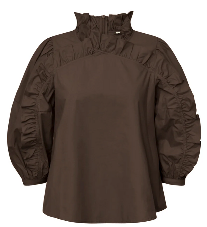 GOSSIA AngeliaGO Blouse Brown