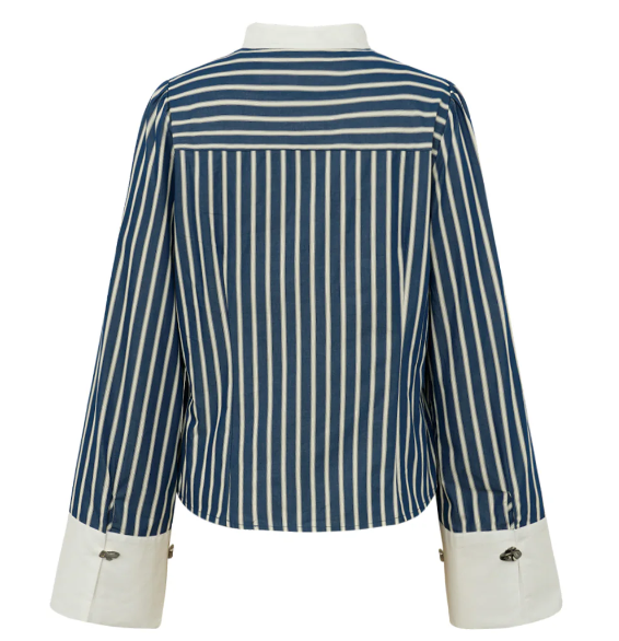GOSSIA NicolineGO Shirt Blue Stripes