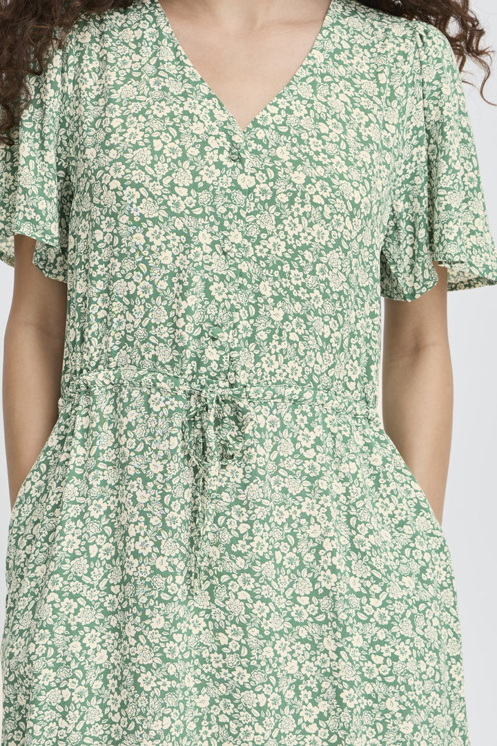 ICHI IHvera DR38 Pine Green Flower