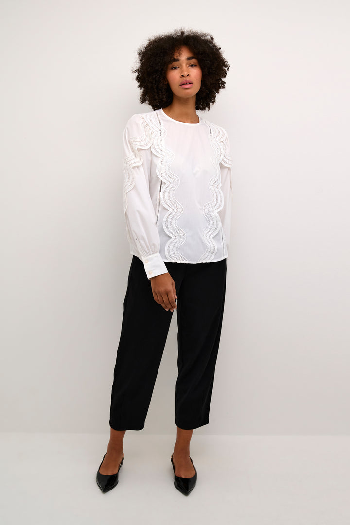 KAFFE KAchristine Blouse Optical White