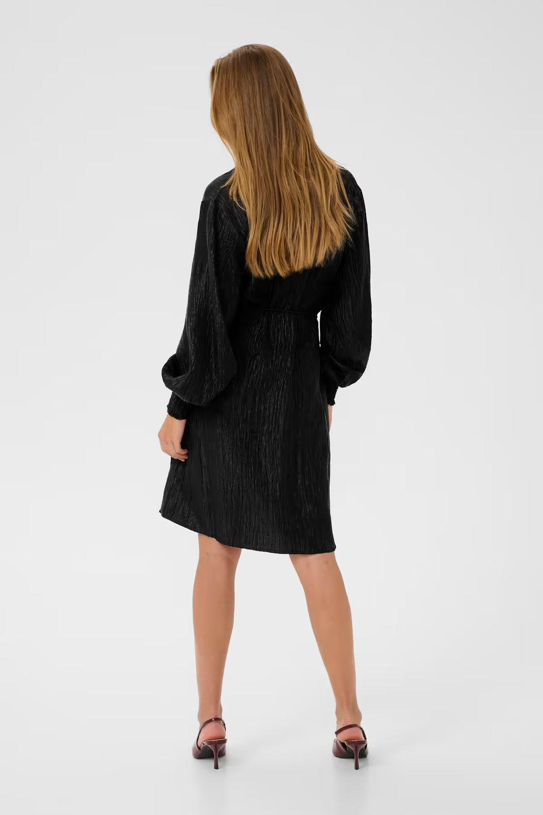 KAFFE KArizz Short Dress Black Deep