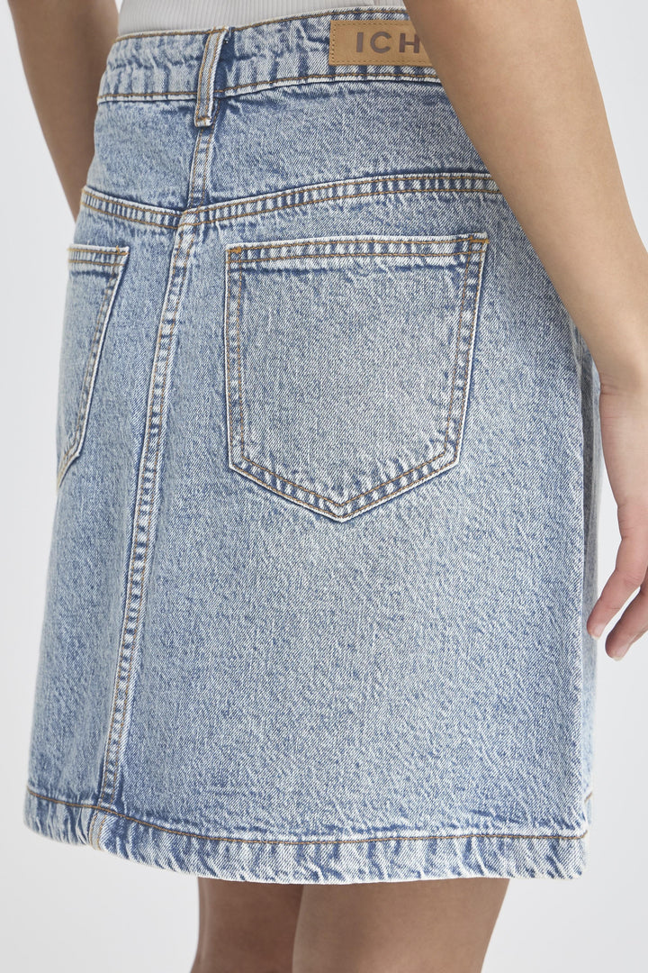ICHI IHaveny SK Washed Light Blue