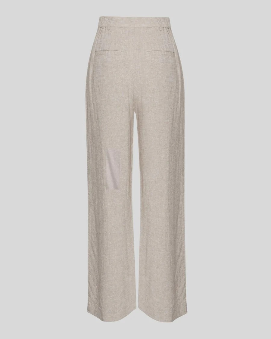 MSCH COPENHAGEN Pennie Ginia HW Pants Sand
