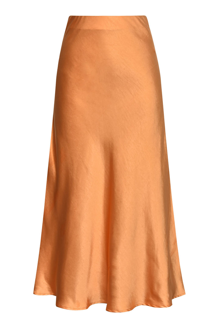 A-VIEW Carry Sateen Skirt Orange