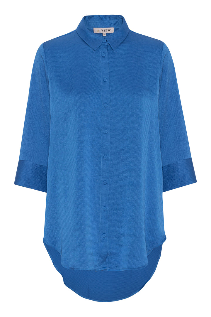 A-VIEW Peony Shirt Blue