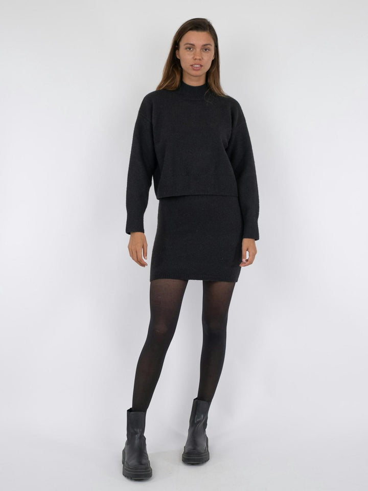 NEO NOIR Paulina Knit Blouse Black