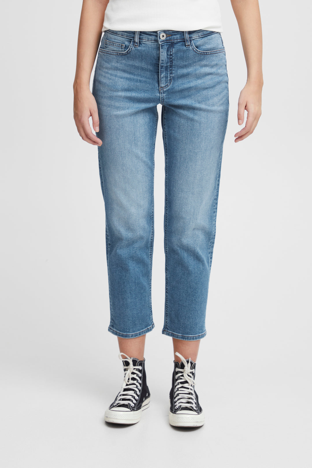 ICHI IHtwiggy Jeans - Raven Fit Light Blue