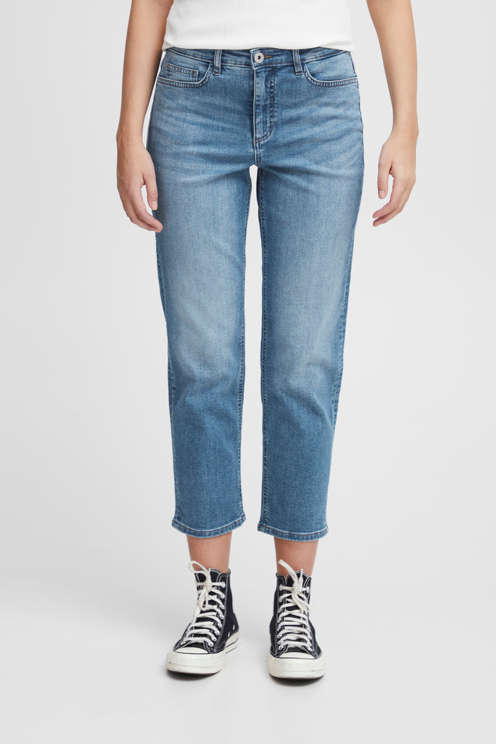 ICHI IHtwiggy Jeans - Raven Fit Light Blue