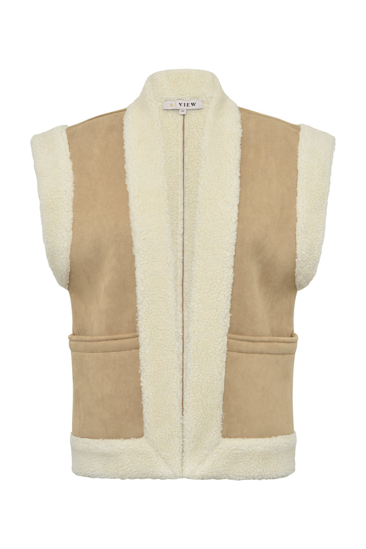 A-VIEW Uria Waistcoat Camel