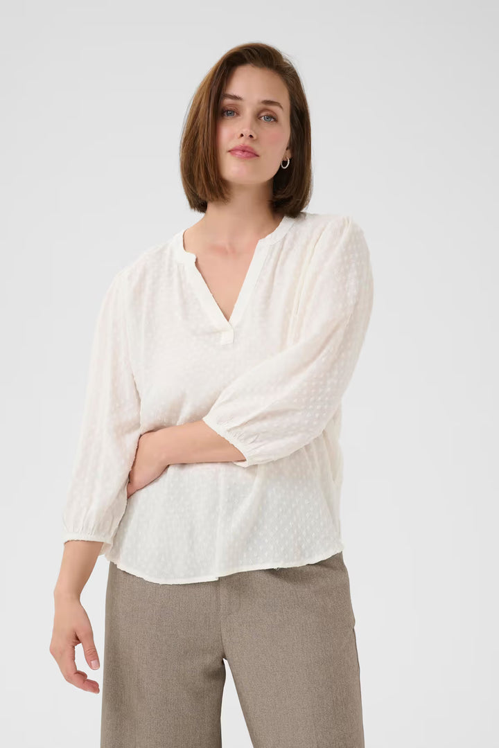 KAFFE KAannika Blouse Chalk