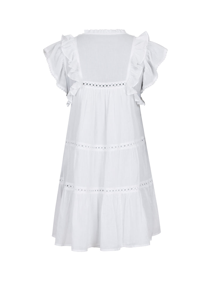 NEO NOIR Jamma S Voile Dress White