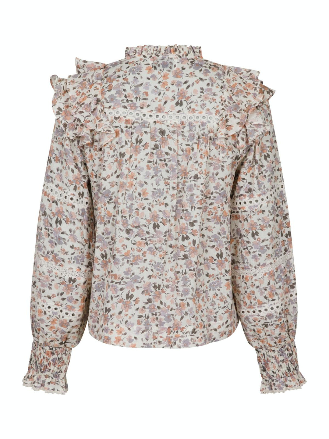 NEO NOIR Aurika Soft Flower Blouse Dusty Rose