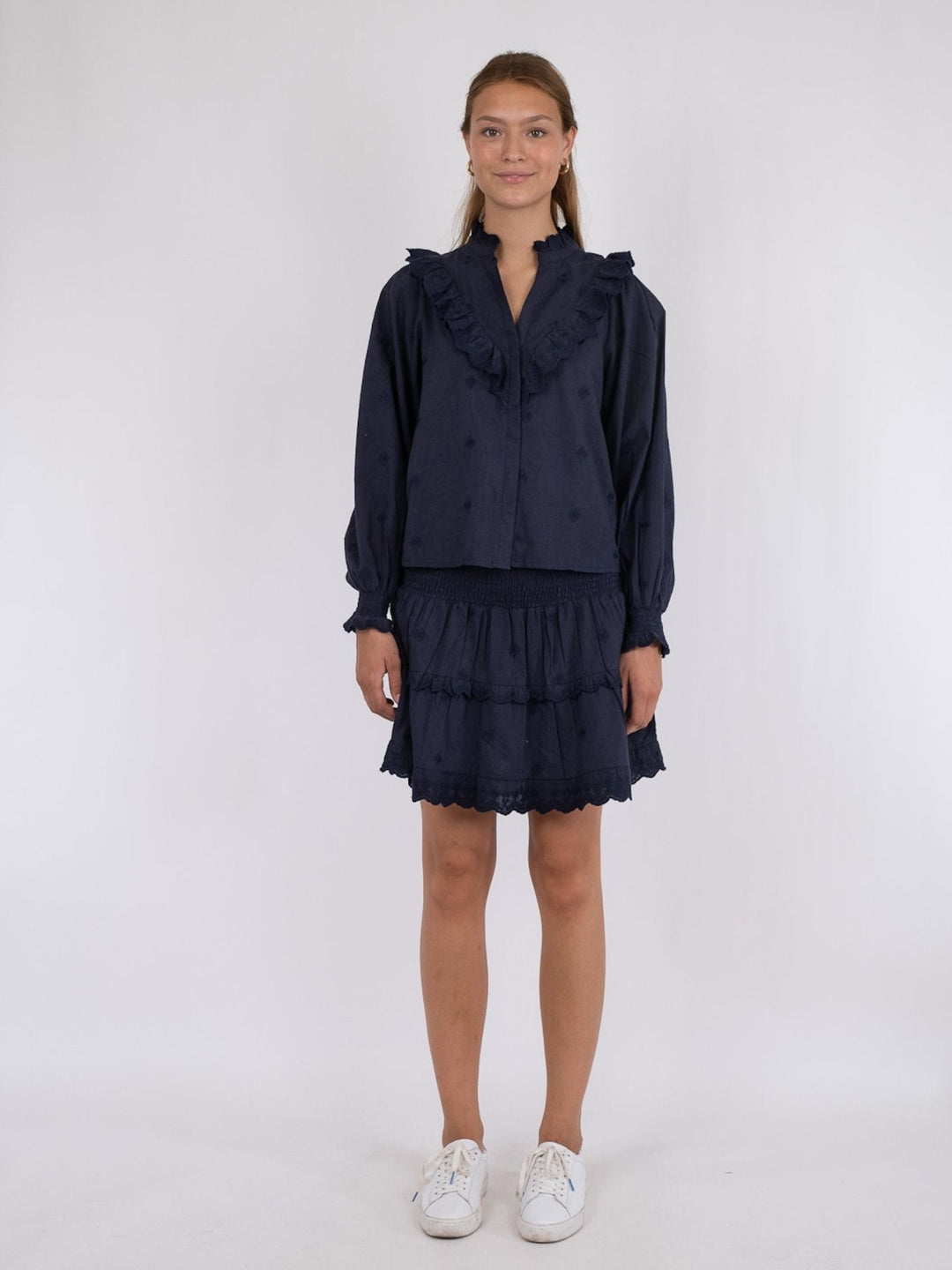 NEO NOIR Degas Blouse Navy