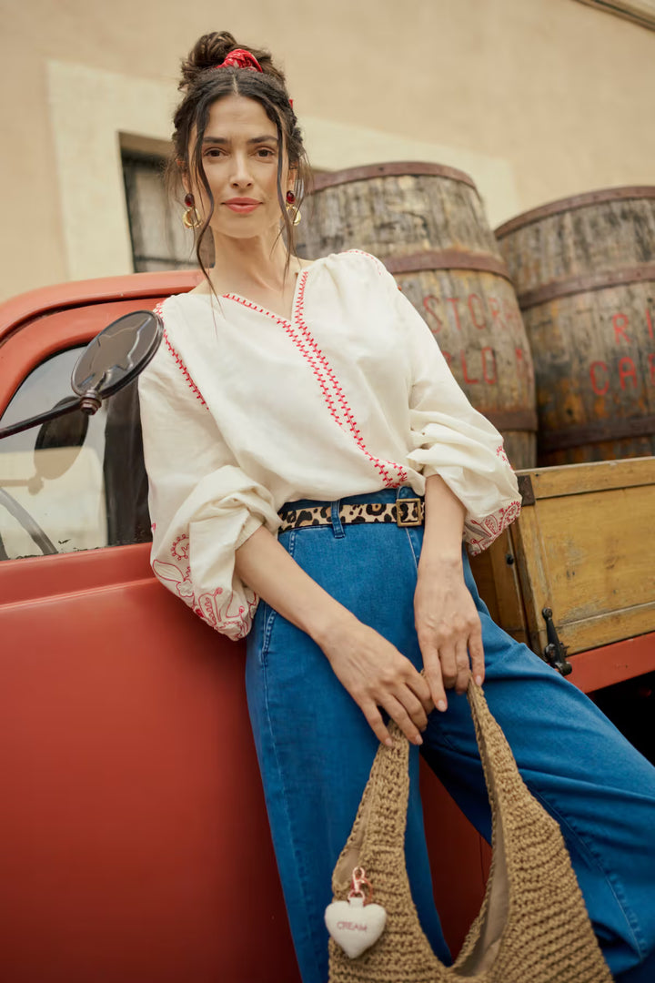 CREAM CRJessica Blouse Birch