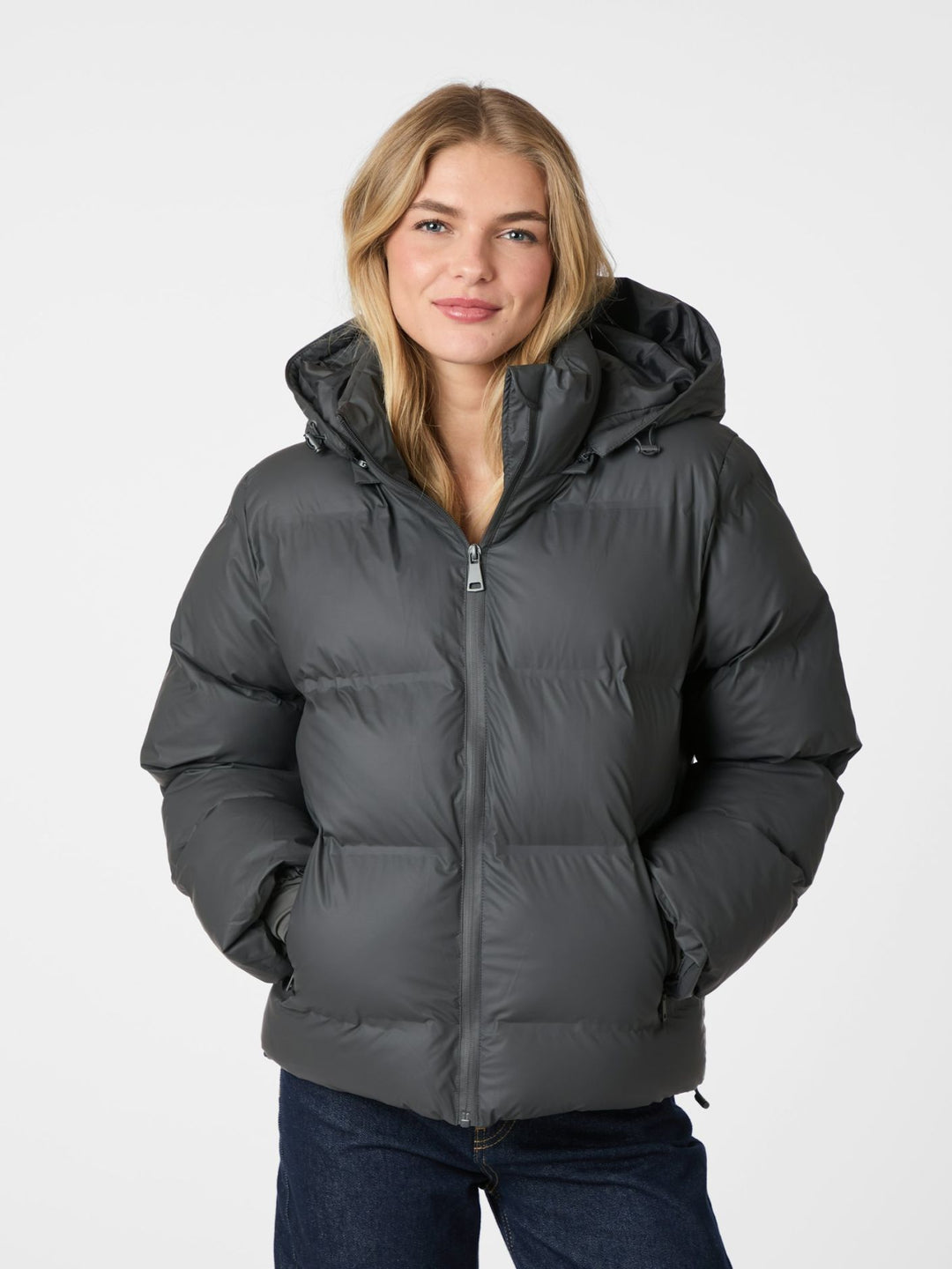 NEO NOIR Fox C Puffer Jacket Antracit